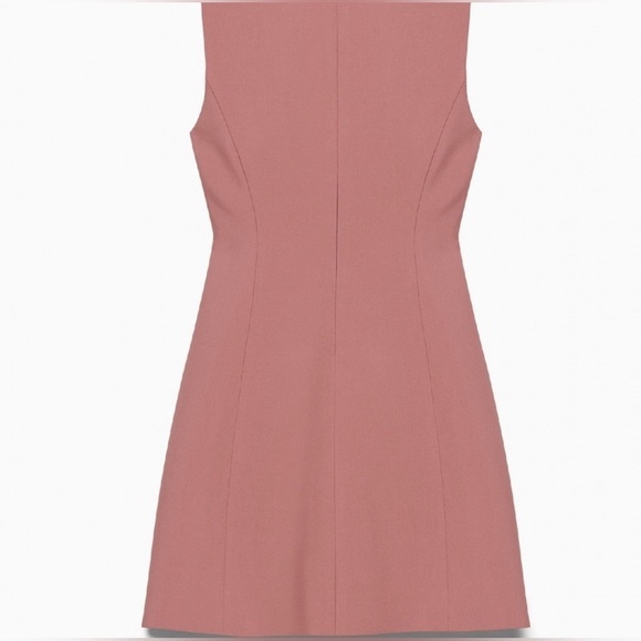 NWT *PINK* Babaton Opportunity Hourglass Mini Dress Red Willow Aritzia size 0 - Picture 3 of 10